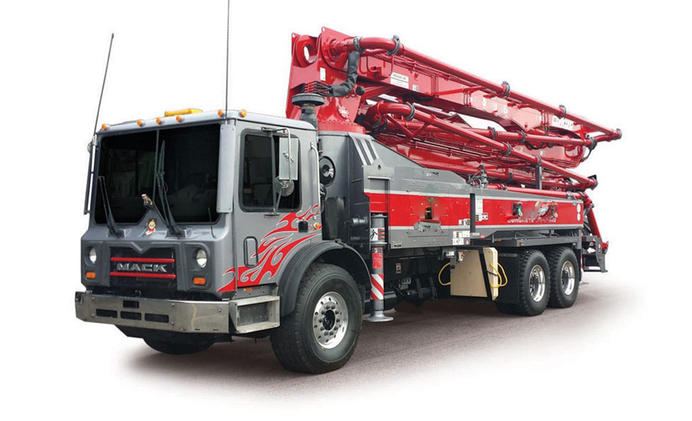 Mack Truck with Concord Concrete Pumper at Interstate Trucksource